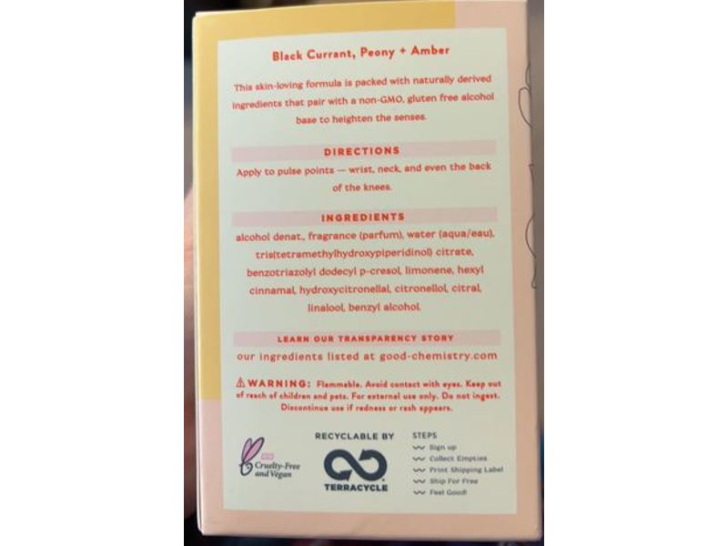 Good Chemistry Eau De Parfum, Queen Bee, 1.69 fl oz/50 mL