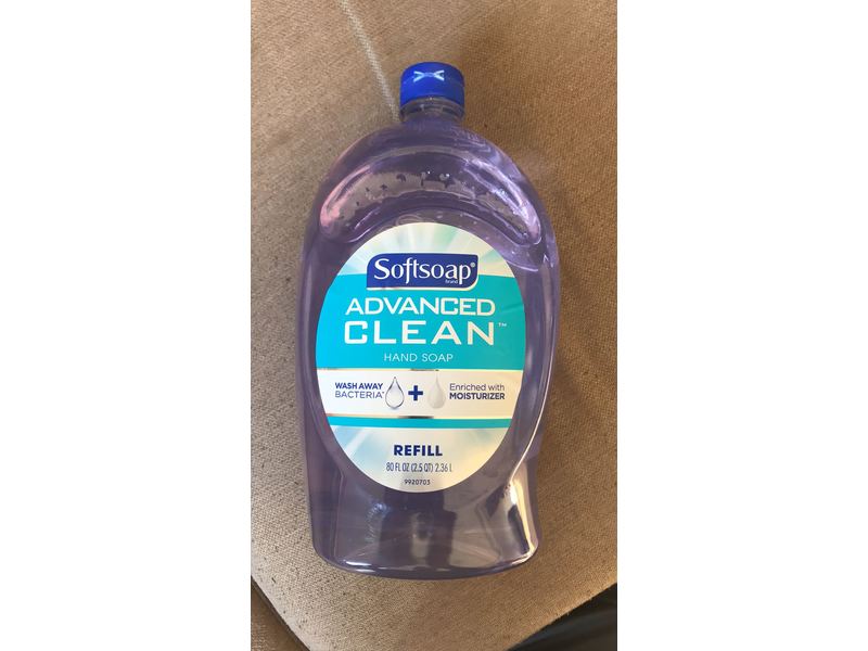 Softsoap Advanced Clean Handsoap, 80 fl oz (2.36 L)