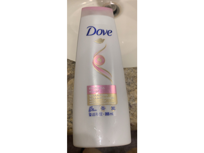Dove Endless Waves Shampoo, 12 fl oz/355 mL