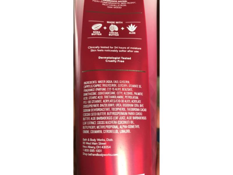 Bath & Body Works Forever Red Ultra Shea Body Cream, 8 oz/226 g
