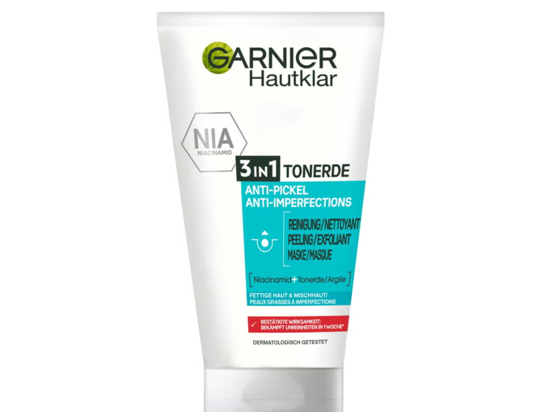 Garnier 3 In 1 Anti-Imperfections Facial Cleanser, 150 mL