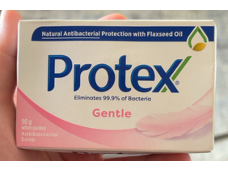 Protex Antibacterial Gentle Soap, Flaxseed Oil, 90 g
