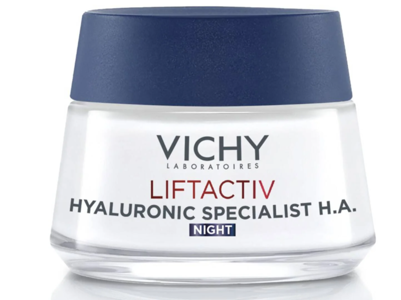 Vichy Laboratoires LiftActiv Anti-Wrinkle Night Cream, 1.69 fl oz/50 mL