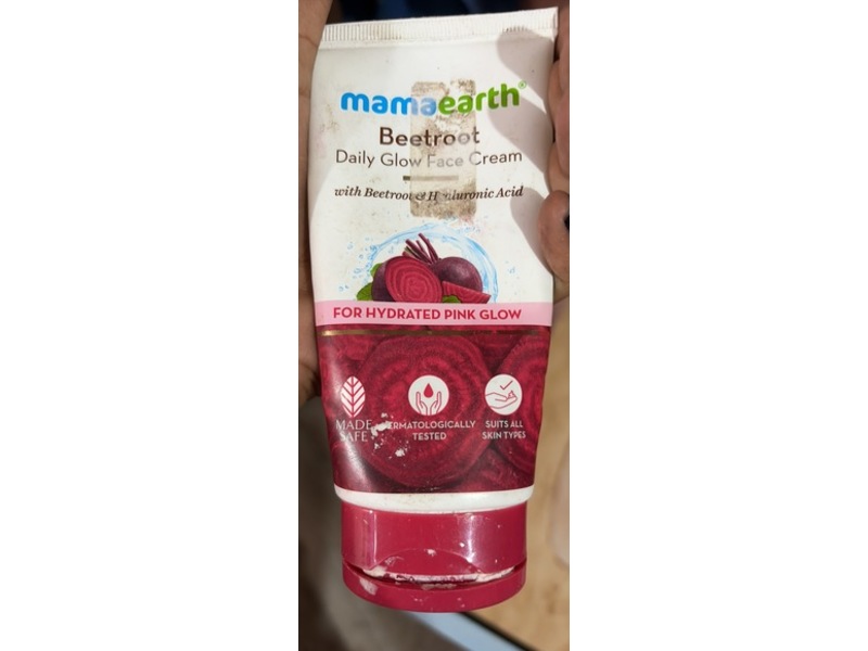 Mamaearth Daily Glow Face Cream, Beetroot, 80 g