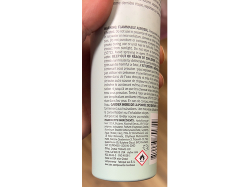 Drybar Triple Sec 3-In-1 Finishing Spray, Blanc Scent, 4.3 oz/118 g