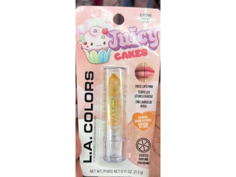 L.A. Colors Lip Balm, Orange Crush, 0.11 oz/3.2 g