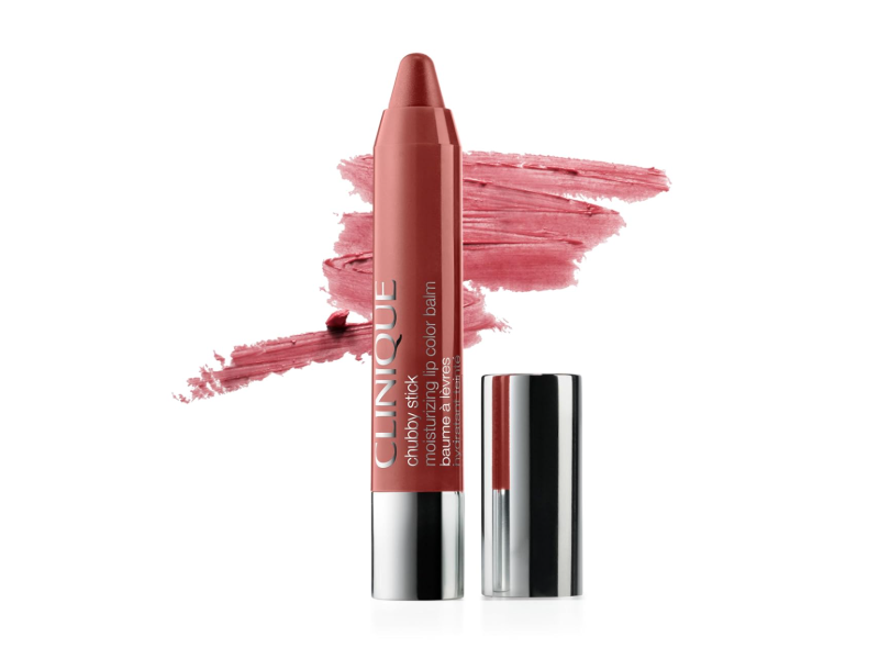 Clinique Chubby Stick Moisturizing Lip Colour Balm, Boundless Blush, 0.10 oz/3 g