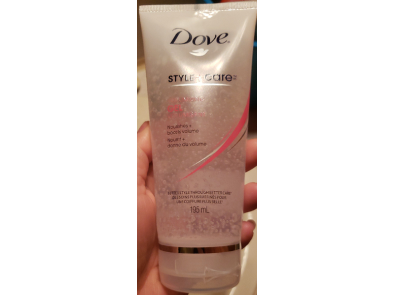 Dove Style+Care Volumizing Gel, 195 mL