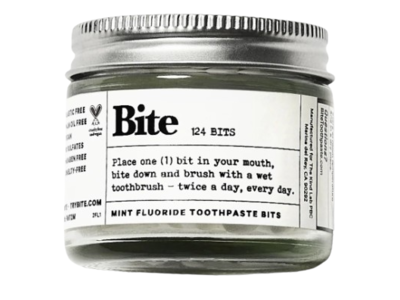 Bite Toothpaste Bits, Mint Fluoride, 124 Count