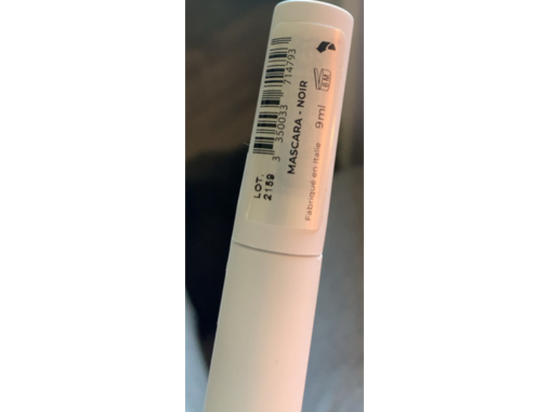 Monoprix Makeup Bio Mascara, Noir, 9 mL