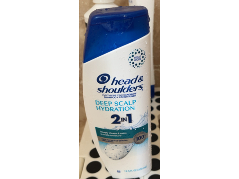 Head & Shoulders 2 In 1 Deep Scalp Hydration Dandruff Shampoo + Conditioner, 12.5 fl oz/370 mL