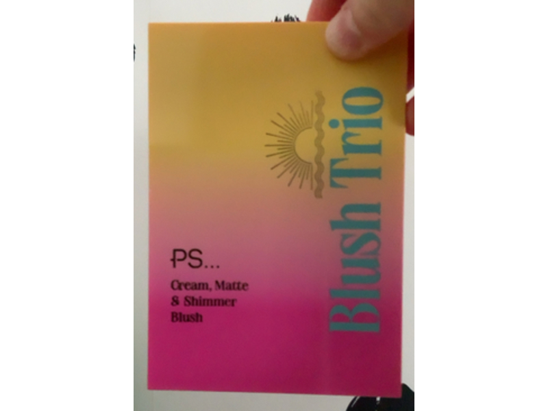 Primark PS Blush Trio Palettes