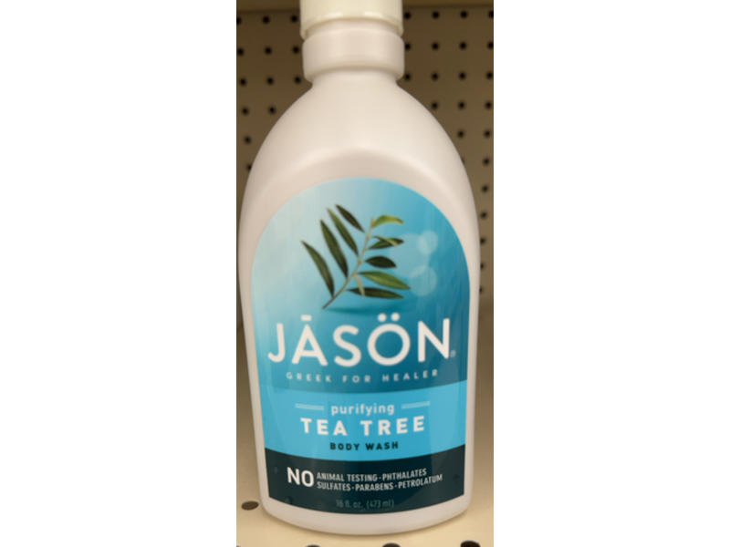 Jason Purifying Body Wash, Tea Tree, 16 fl oz/473 mL