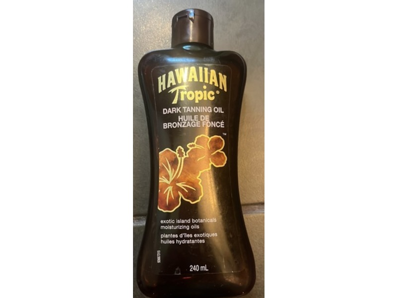 Hawaiian Tropic Dark Tanning Oil, Coconut Oil, 240 mL