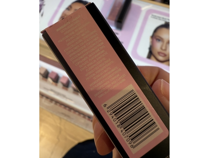 Huda Beauty Faux Filler Extra Shine Lip Gloss, UUU-Baby, 0.13 fl oz/3.9 mL