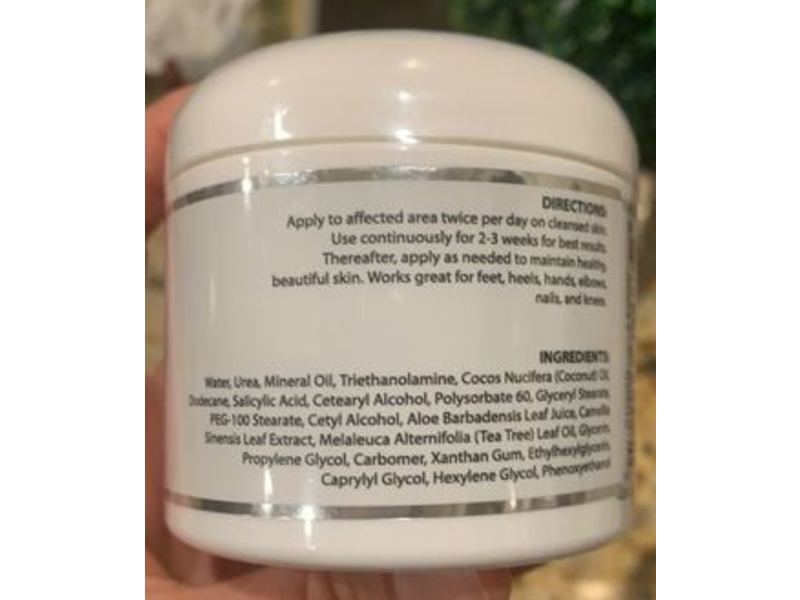 Ebanel Intensive Moisturizing 40% Urea Cream + 2% Salicylic Acid, 4.6 oz/130 g