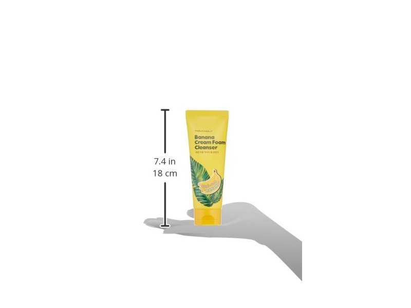 banana cream foam cleanser