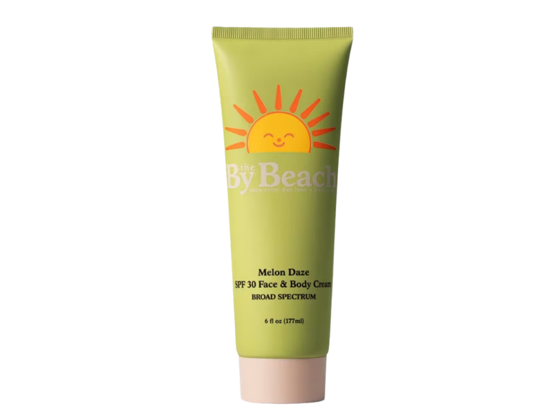 By The Beach Melon Daze Face & Body Cream, SPF 30, 6 fl oz/177 mL
