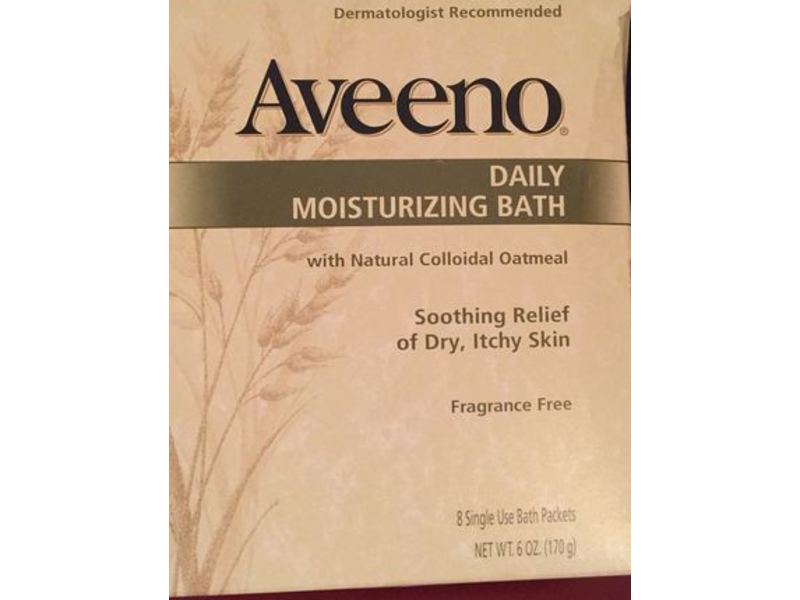 Aveeno Baby Eczema Therapy Soothing Bath Treatment, 3.75 oz/106 g, 5 Count