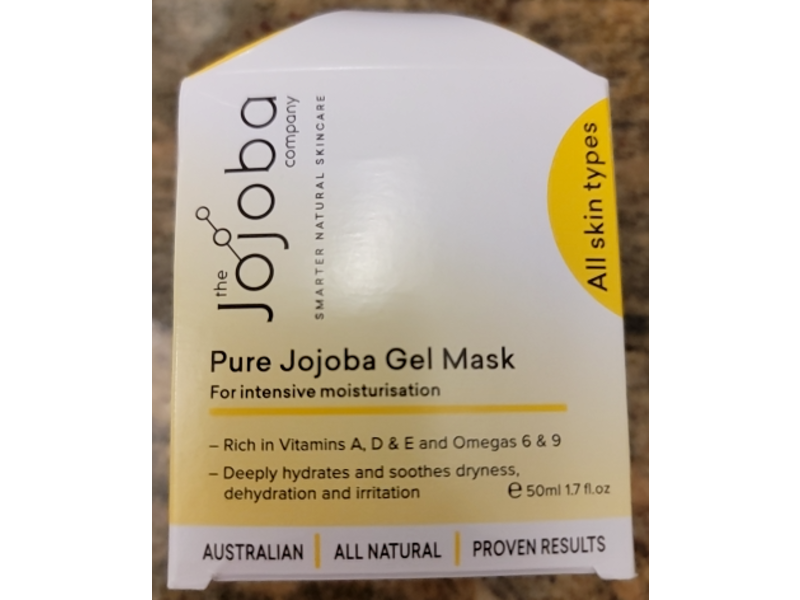 The Jojoba Company Pure Jojoba Gel Mask, 1.7 fl oz/50 mL