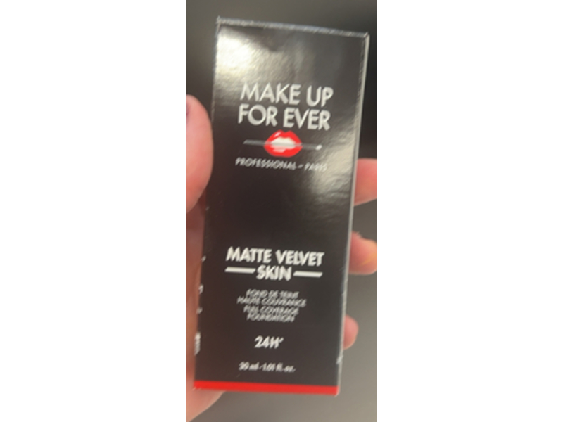 Make Up For Ever Matte Velvet Skin Full Coverage Foundation, Y355 Neutral Beige, 1.01 fl oz/30 mL