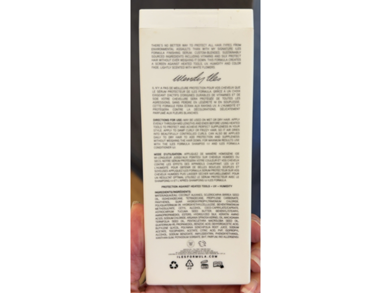 Iles Formula Haute Performance Curl Finishing Serum, 6.8 fl oz/200 mL