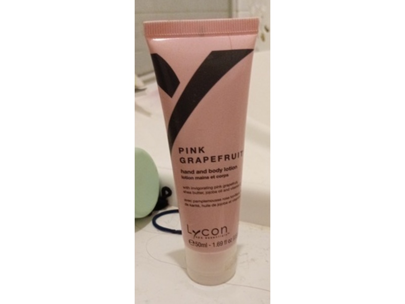 Lycon Hand & Body Lotion, Pink Grapefruit, 1.69 fl oz/50 mL