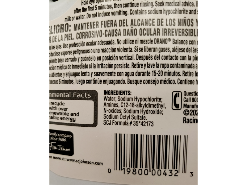 Drano Balance Clog Remover, 32 fl oz/946 mL