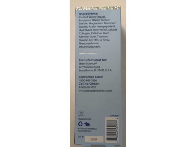 Plexaderm Rapid Reduction Eye Bags & Wrinkles Serum, 0.33 fl oz/10 mL