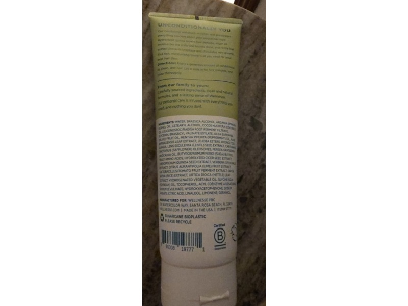 Wellnesse Restoring Conditioner, Coconut & Citrus, 8 oz/227 g