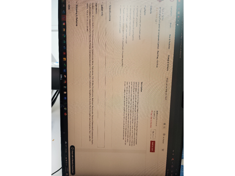 Milani Stay Put Liquid Lipstick, Red Flag, 0.1 fl oz