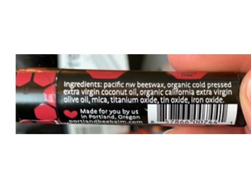 Portland Bee Balm Lip Balm, Rose City, 0.35 oz