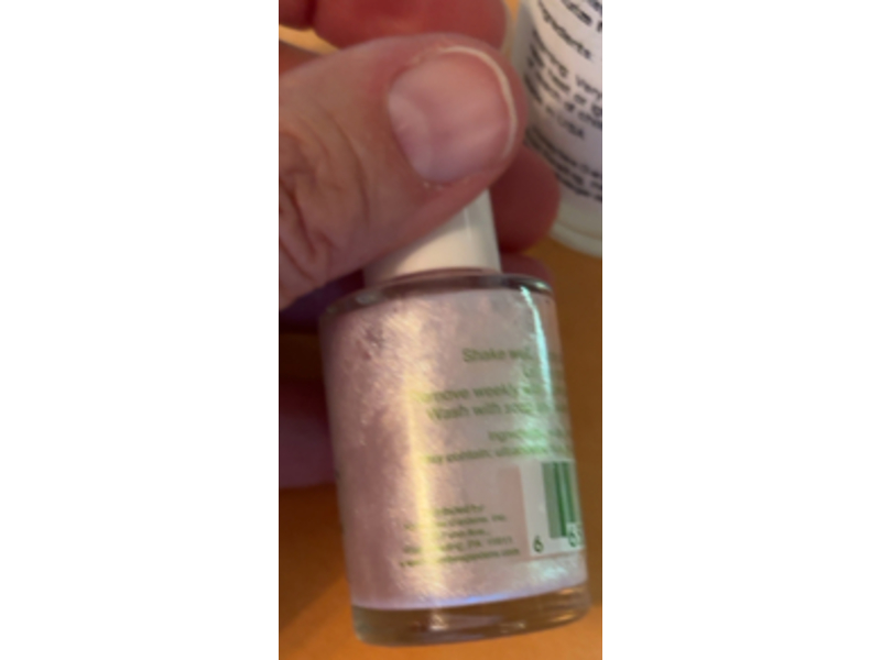Honeybee Gardens Watercolors Water - Based Nail Enamel, Fair Dust, 0.5 fl oz/14 mL