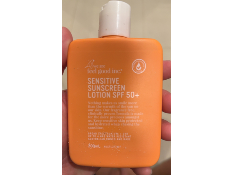 We Are Feel Good Sensitive Sunscreen Lotion, 50+ 200, mL