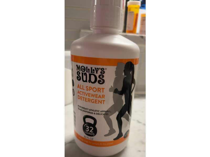 Molly's Suds All Sport Activewear Detergent, 32 Loads, 32 fl oz