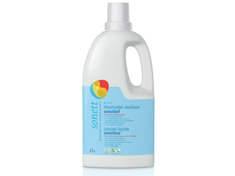 Sonett Wasmiddel Vloeibaar Sensitief, 2 L