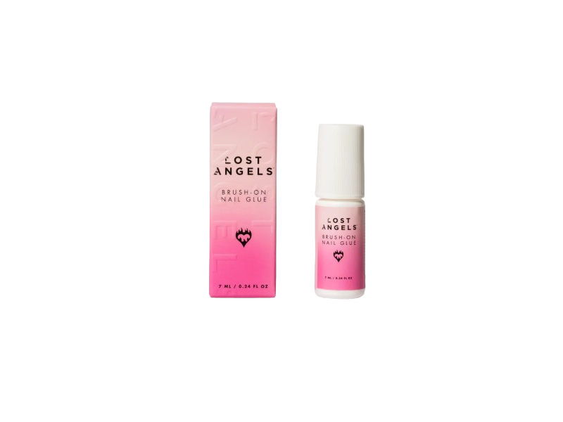 Lost Angels Brush-On Nail Glue, 0.24 fl oz/7 mL