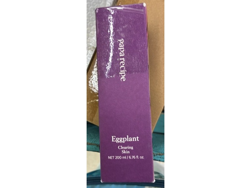Papa Recipe Eggplant Clearing Skin, 6.76 fl oz/200 mL