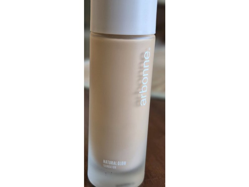 Arbonne Natural Glow Foundation, Medium Warm, 1 oz/30 mL