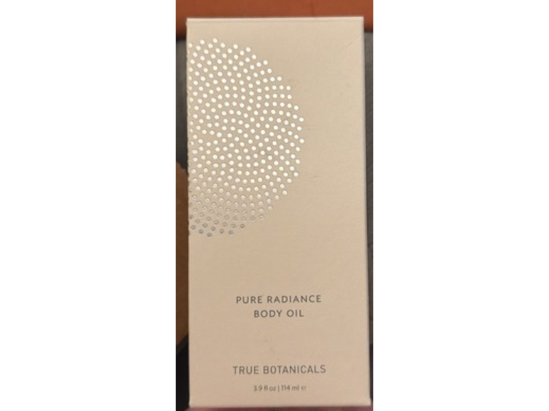 True Botanicals Pure Radiance Body Oil, 3.9 fl oz/114 L