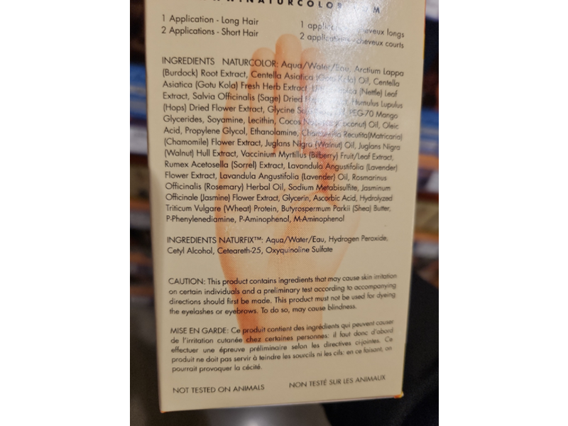 Naturcolor Permanent Natural Hair Color Gel, 5N Light Burdock, 4 fl oz/120 mL