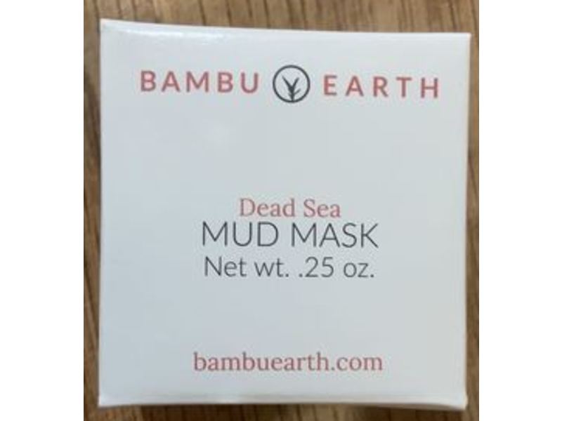 Bambu Earth Mud Mask, Dead Sea, 0.25 oz