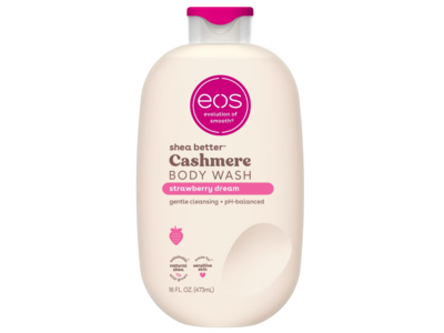Evolution Of Smooth Shea Better Cashmere Body Wash, Strawberry Dream, 16 fl oz/473 mL