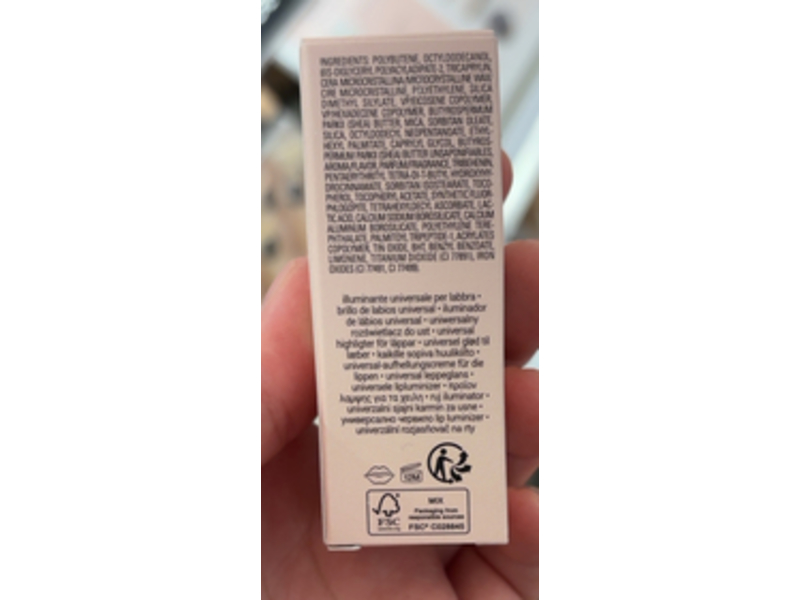 Fenty Beauty Gloss Bomb Universal Lip Luminizer, Fenty Glow 01, 0.18 fl oz/5.5 mL