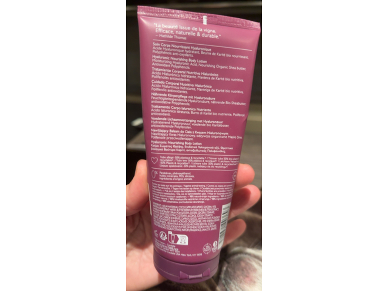 Caudalie The Des Vignes Hyaluronic Nourishing Body Lotion, 6.7 fl oz/200 mL