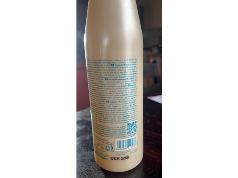 Salerm Cosmetics Salerm 21 Silk Protein Hair Mask, 8.6 oz/250 mL