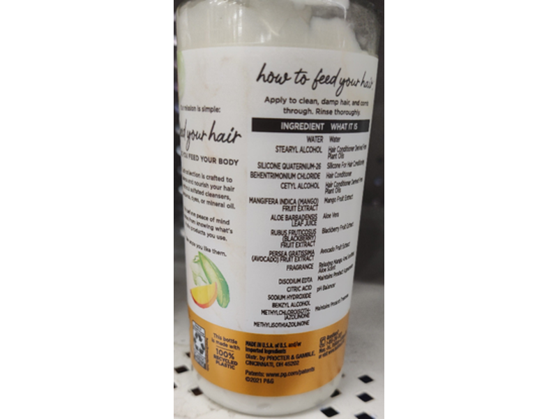 Hair Food Curl Define Conditioner, Mango & Aloe, 10.1 fl oz/ 300 mL