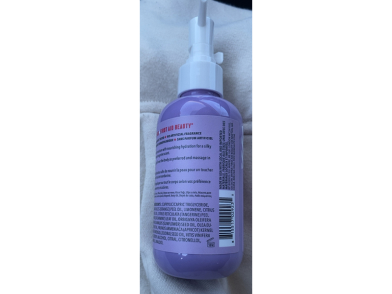 First Aid Beauty After-Shower Nourishing Body Oil, 6 fl oz/177 mL