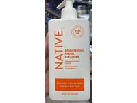 Native Brightening Facial Cleanser, Niacinamide & Vitamin C, 12.5 fl oz/370 mL - thumbnail 2