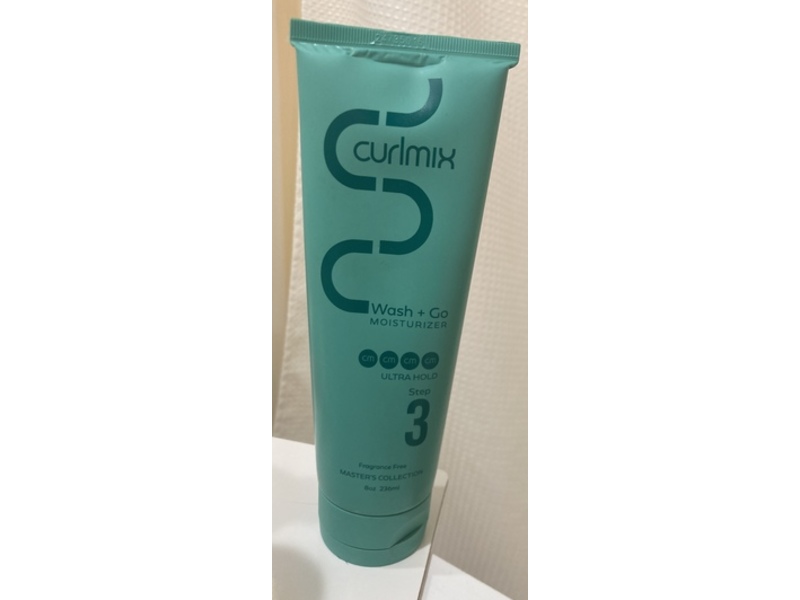 Curlmix Wash + Go Ultra Hold Moisturizer, Step 3, 8 fl oz/236 mL